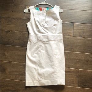 White milly shift dress